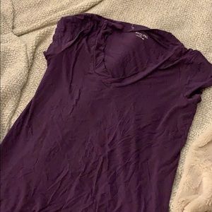 Target purple vneck, size small